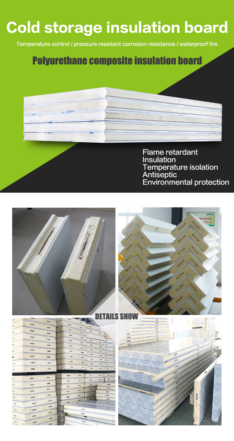 Certified Manufacturer 60mm Pu Puf Sandwich Panels in Oman