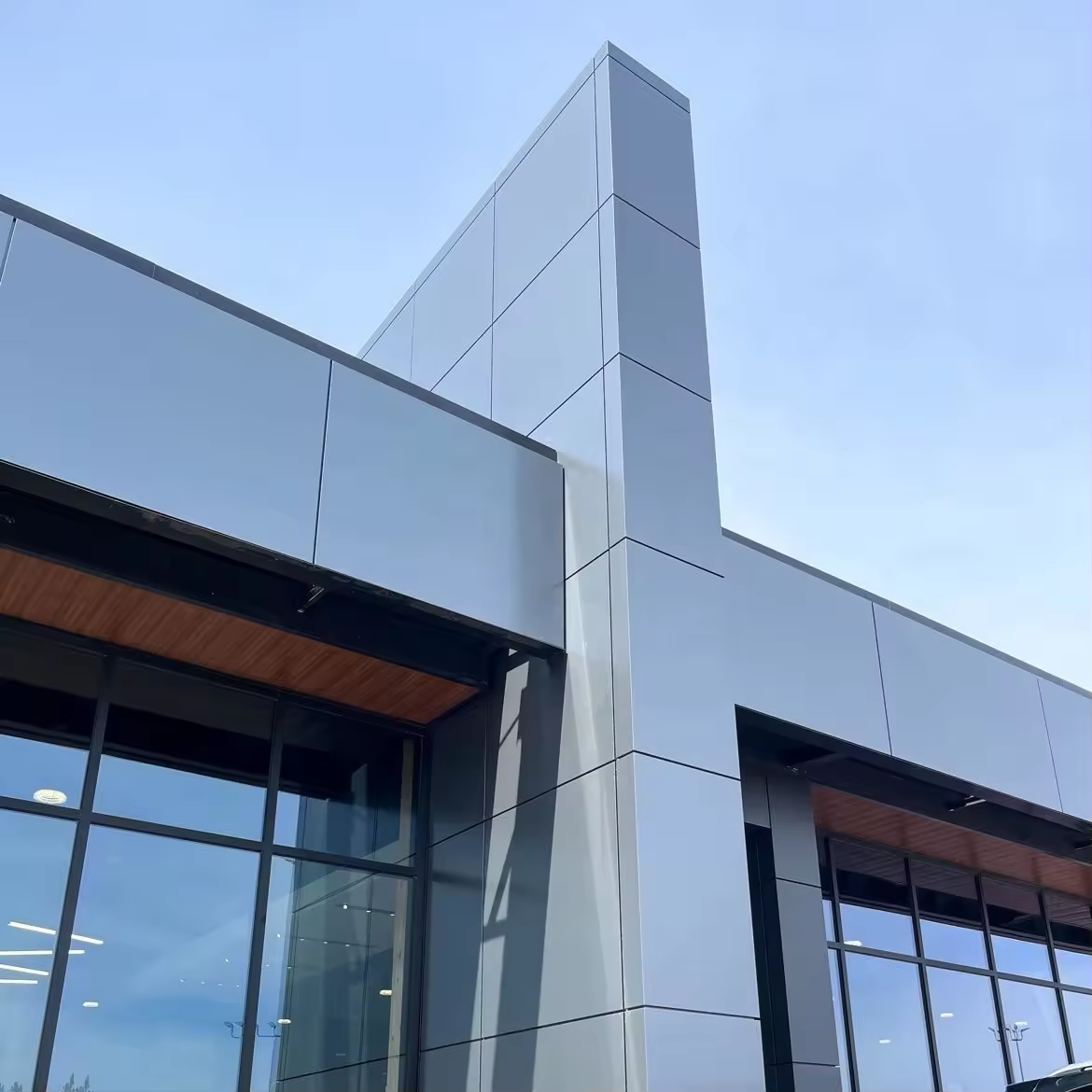 Aluminum Composite Panels PVDF/FEVE Finished Outdoor Bedroom Bathroom Warehouse Apartment Fireproof
