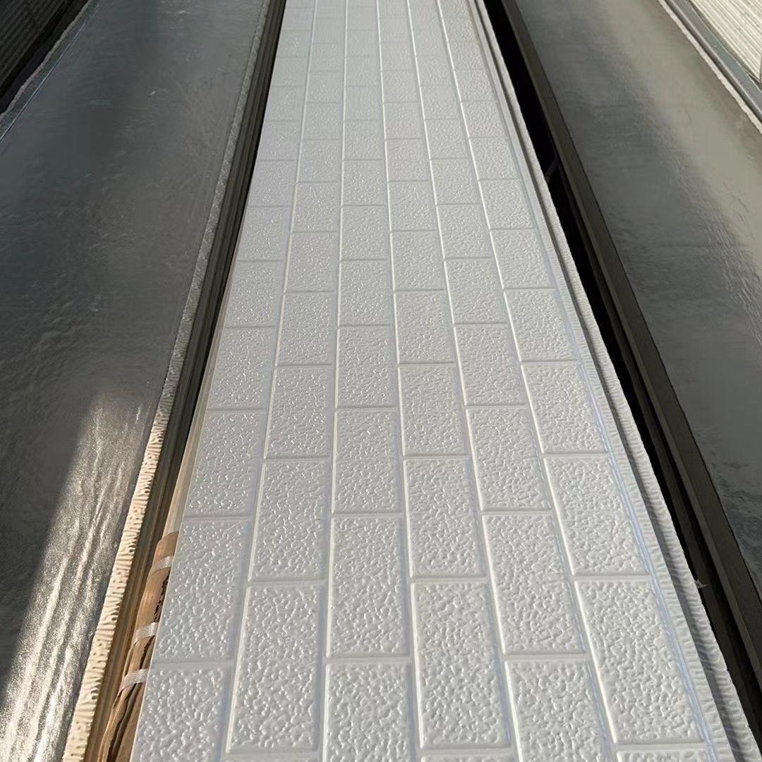 Metal Carved Panel Exterior Wall Decoration Insulated Sandwich Panel Siding for Roof Construction