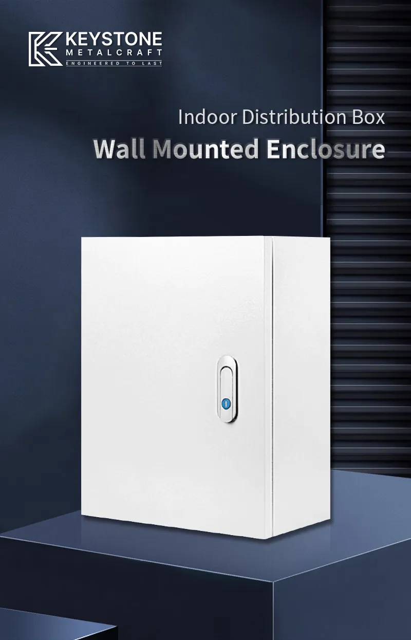 Wall Mounted IP65 Metal Electrical Distribution Panel Board