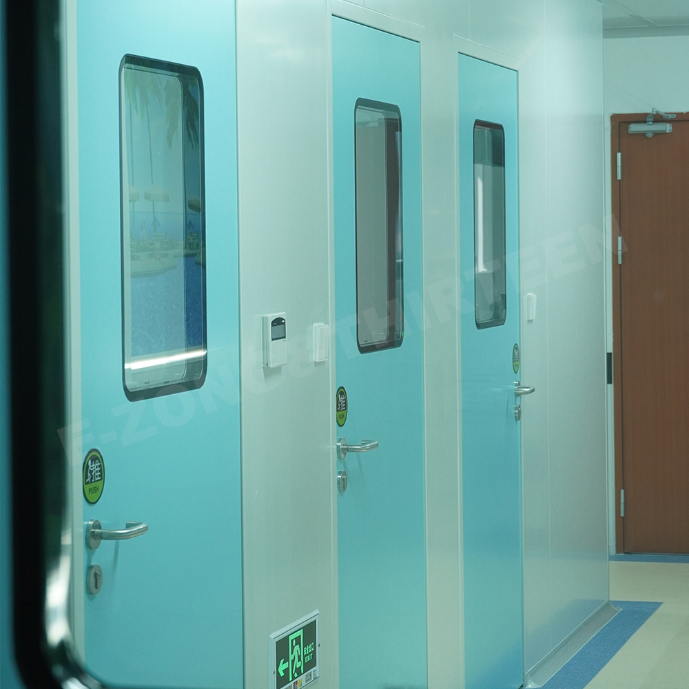 Custom Aluminum Cleanroom Door Lightweight Airtight Hospital Laboratory Pharmaceutical Workshop Clean Room OEM ODM Factory