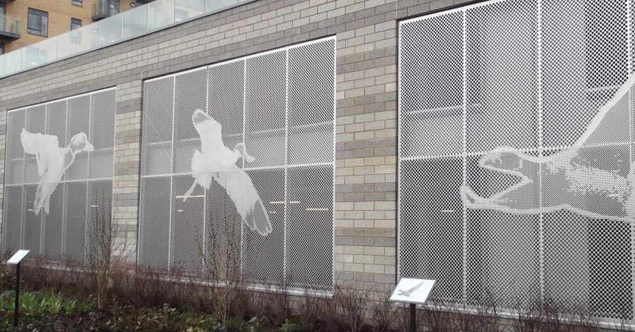 Modern Decorative Perforated Metal Sheet Stainless Steel Architectural Facade Cladding Panel for Building Exterior