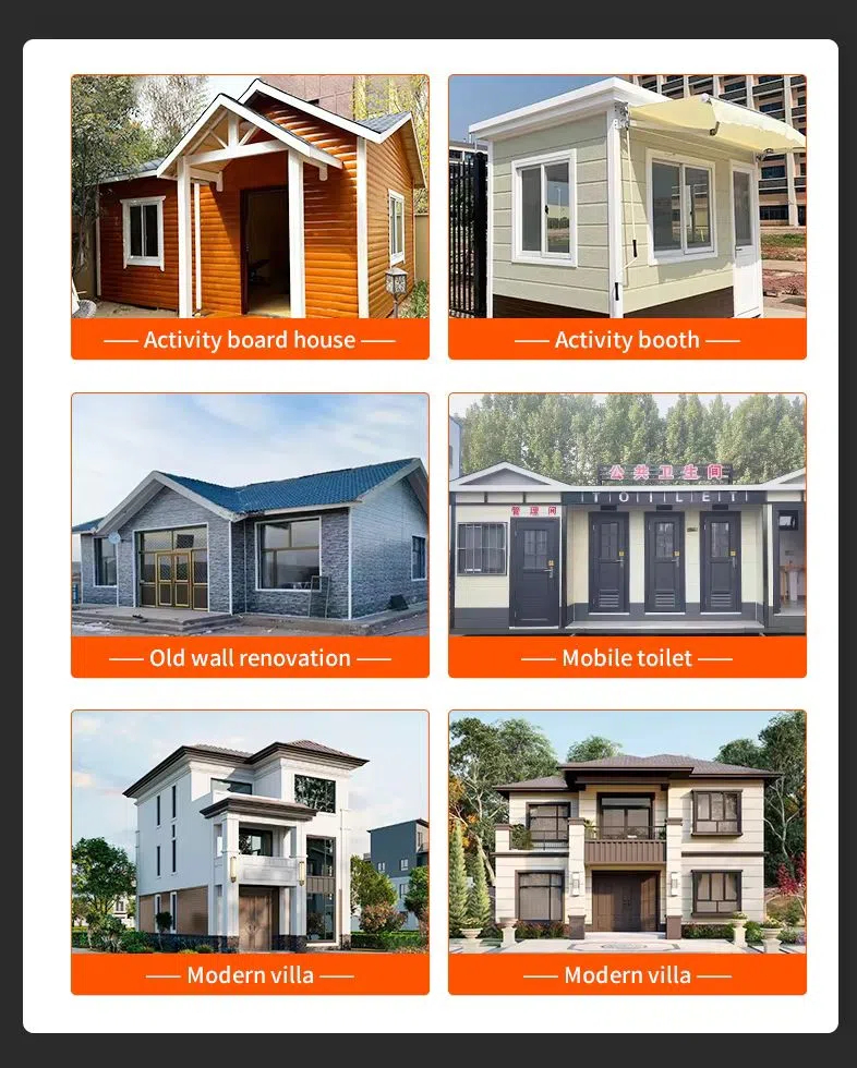 Modern Metal Facade PU Insulation Outdoor Warehouse Exterior Wall EPS Panels Sandwich Panel