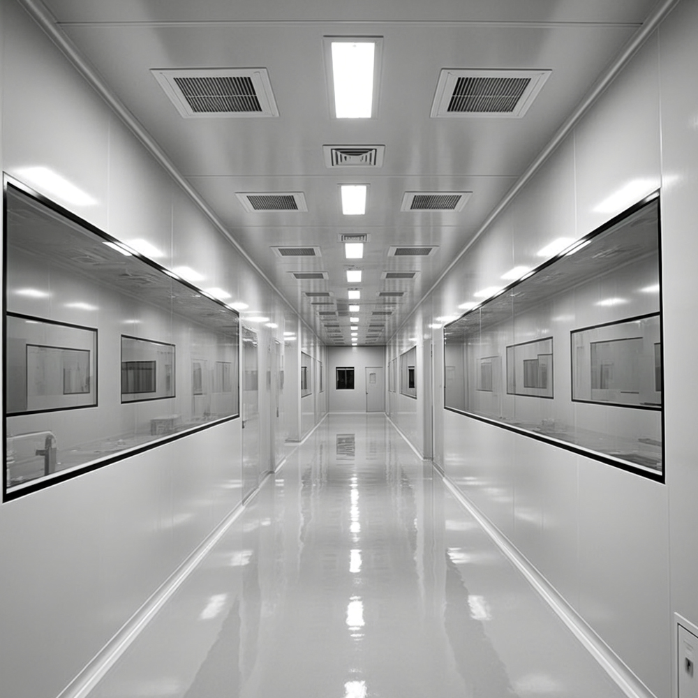 Customized ISO 8 Fireproof Dust-Free Laboratory Wall Panels For Hospitals
