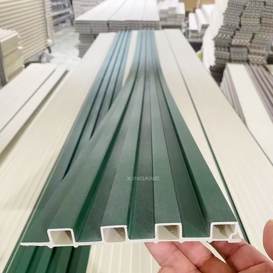 Waterproof WPC Wall Panel Wood Plastic Composite Wall Cladding For Indoor Decoration
