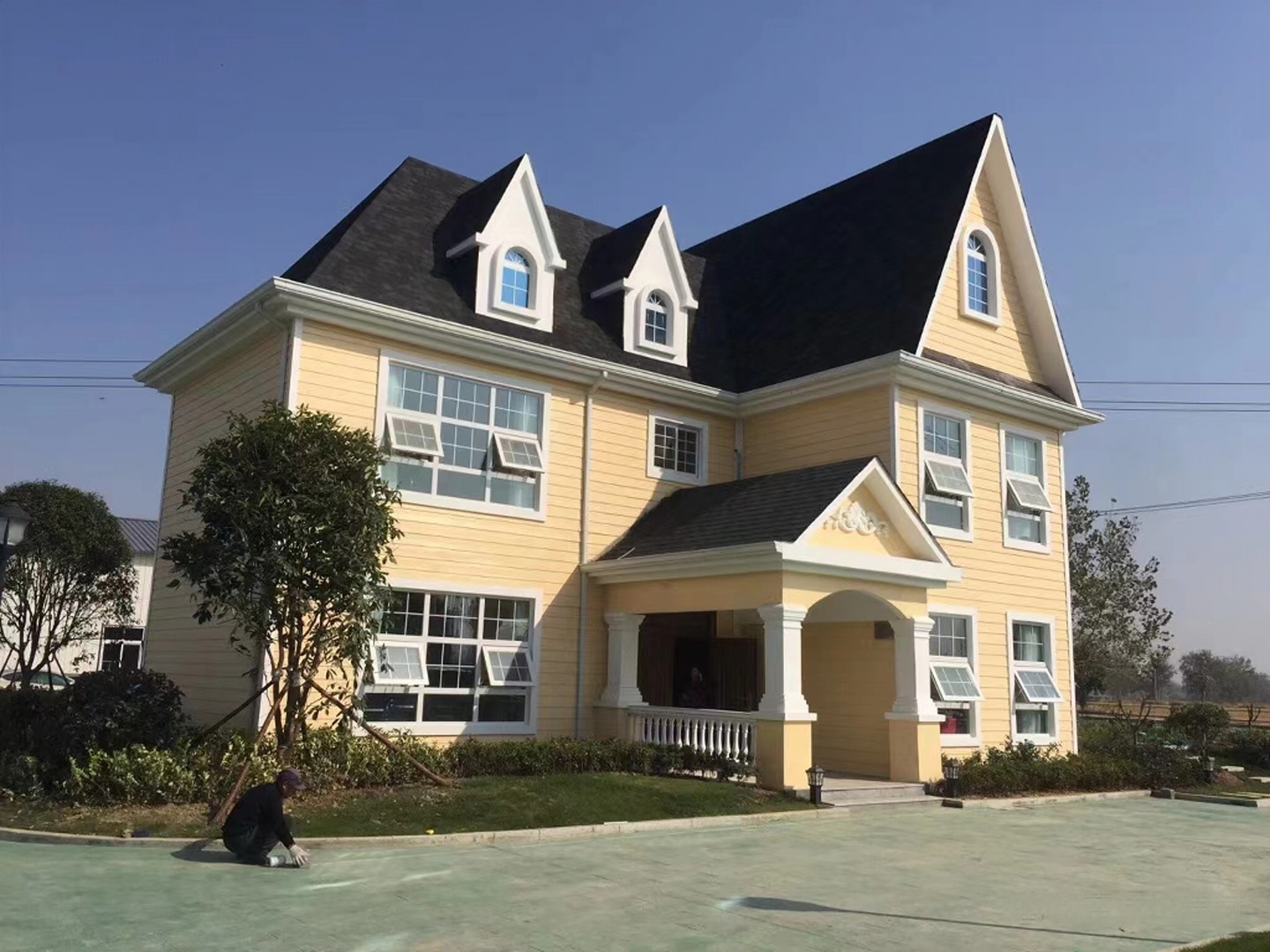 Modern Fireproof External Carved Polyurethane-Cement-Wall-panels Pu Metal Exterior Wall Panel Sandwich Panel Feature Widely Used