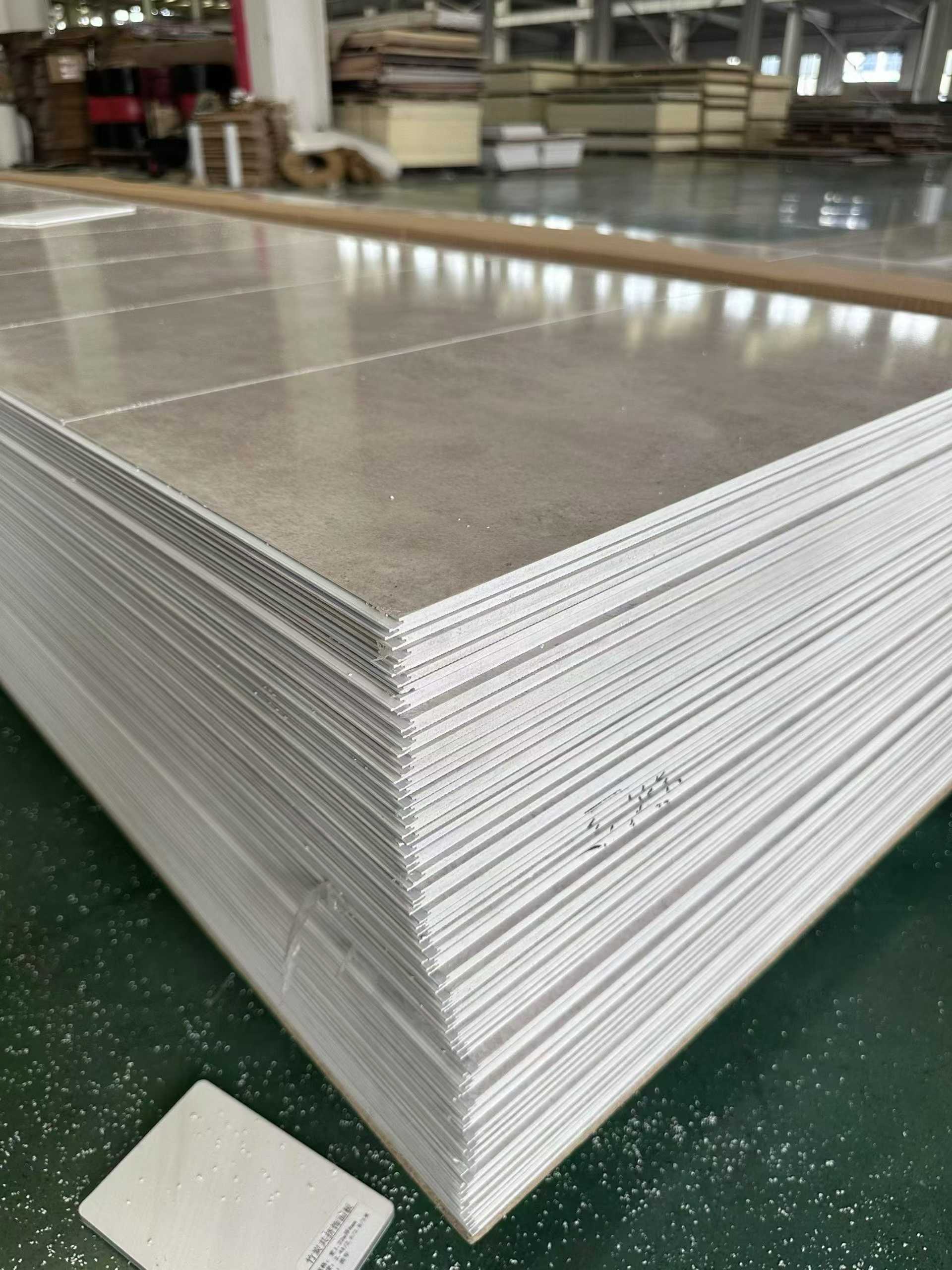 Teconvel SPC Fireproof Waterproof Wall Panels for Villa Kitchen Bathroom &amp; Hotel-Modern Design with 3-Year Warranty