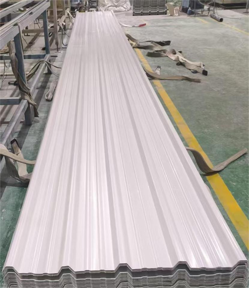 Hot Sale Modern Waterproof/Fire Heat Resistance UPVC Roof Tiles &amp; Panels Blue/White/Green 1.5/2/2.5/3mm for Industrial Use