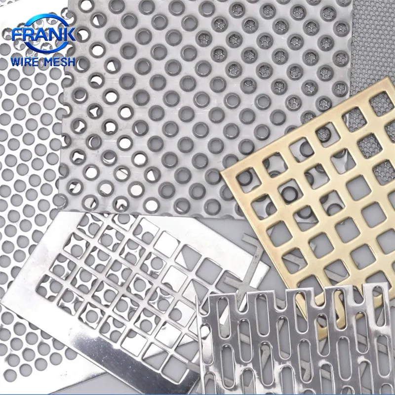Exterior Wall Architectural Decorative Perforated Metal Aluminum Facade Cladding Panels