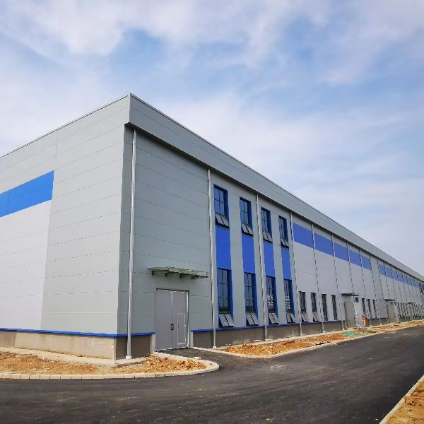Modern Design Modular Workshop Steel Structure Building For Construction Solar Warehouse Use