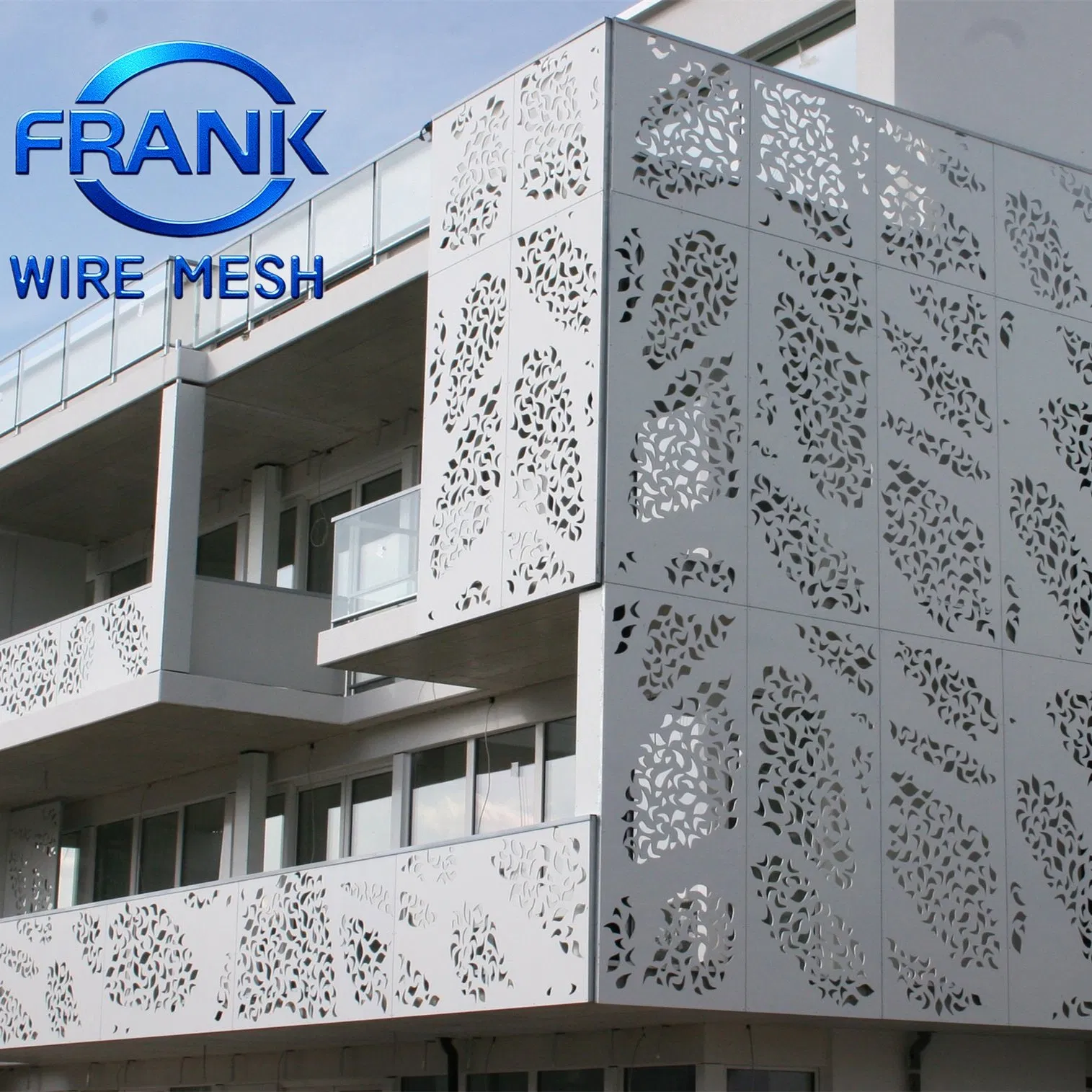 Exterior Wall Architectural Decorative Perforated Metal Aluminum Facade Cladding Panels