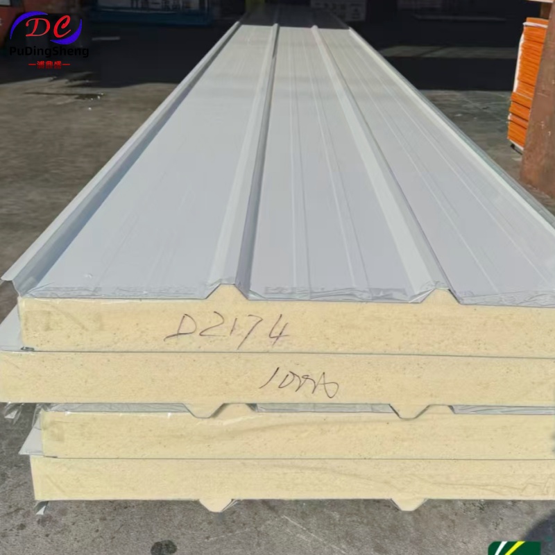PU Sandwich Panel Eco Friendly Energy Efficient Insulated Panel for Construction Project And Prefabricated Building