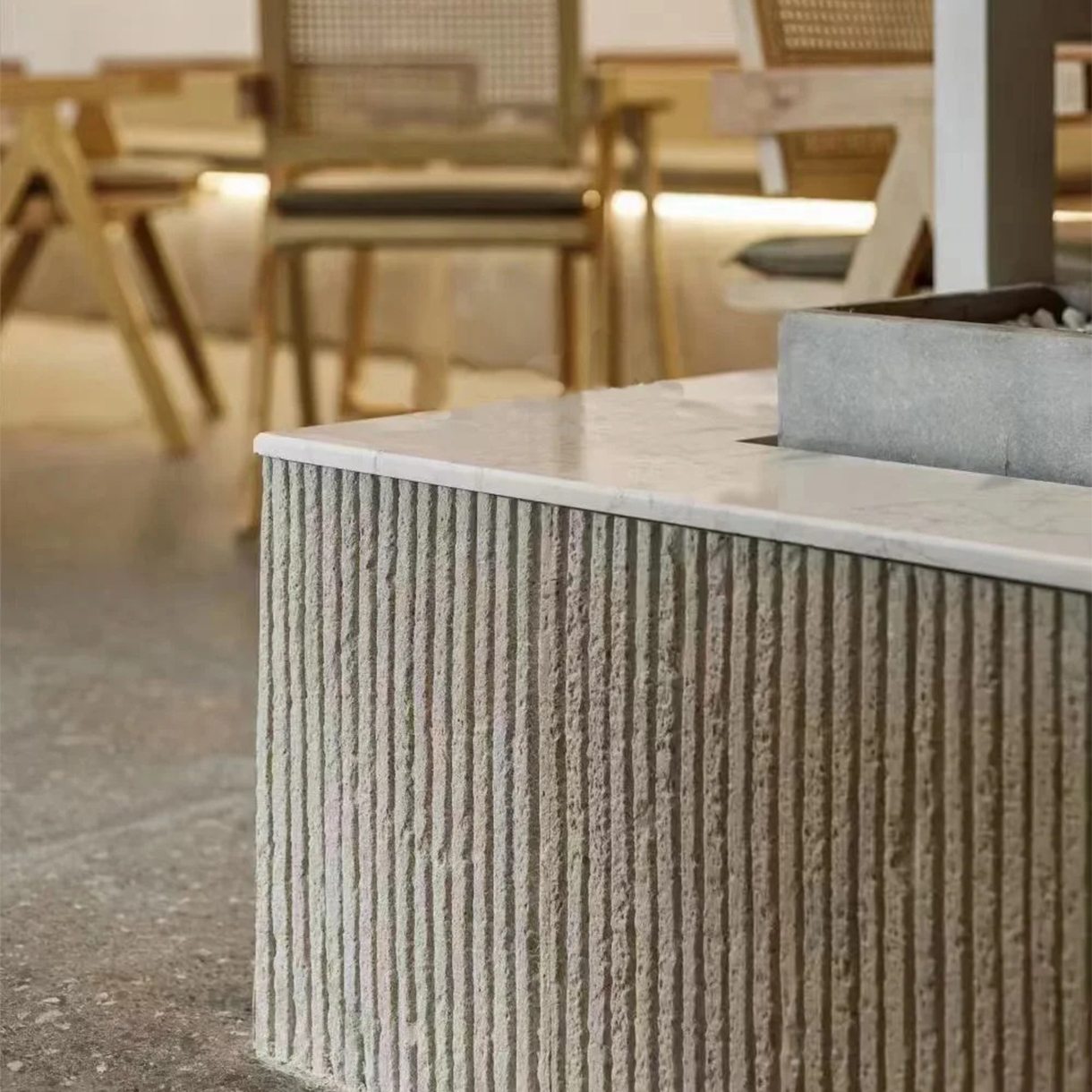 Selin Strong Weather Resistance Cladding Durable Flexible Clay Ceramic Stone Flexible Stone Wall Panel Outdoor