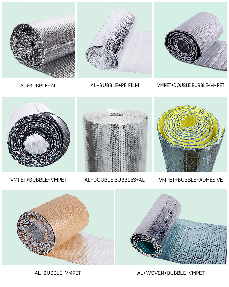 Aluminium foil insulation rolls production