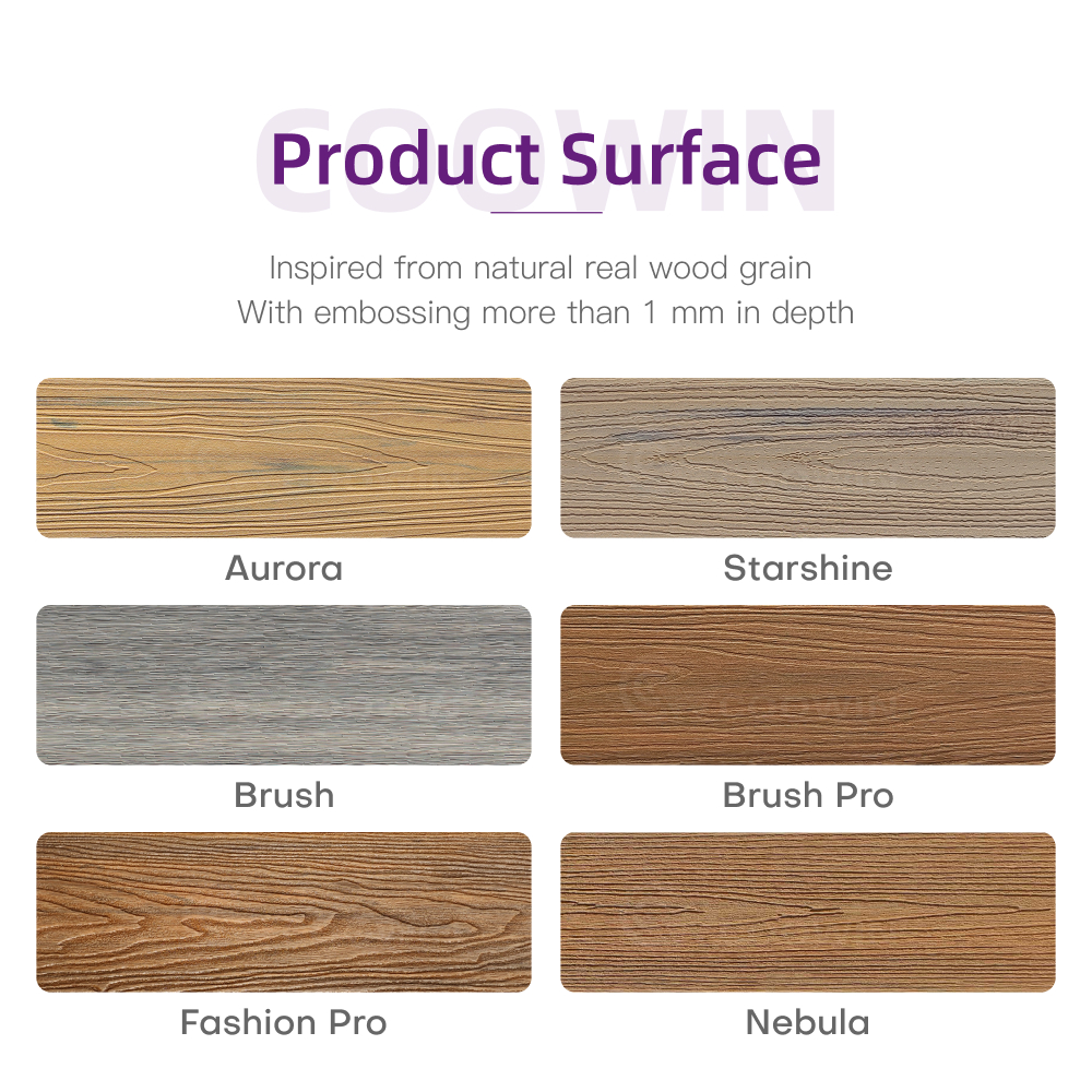Exterior Wall Covering Plastic Cladding Panels PVC Exterior WPC Cladding Material