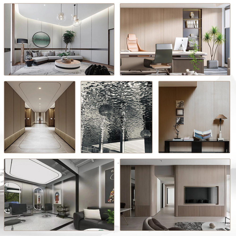 WPC Modern Exterior Wall Cladding Panels Outdoor Decorative Waterproof Fireproof Soundproof Anti-static Heat Insulation Commerce