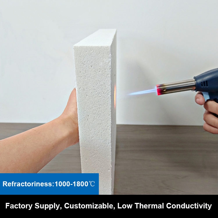 Customized High-temperature Fire-resistant Ceramic Fiber Board With Excellent Insulation Performance