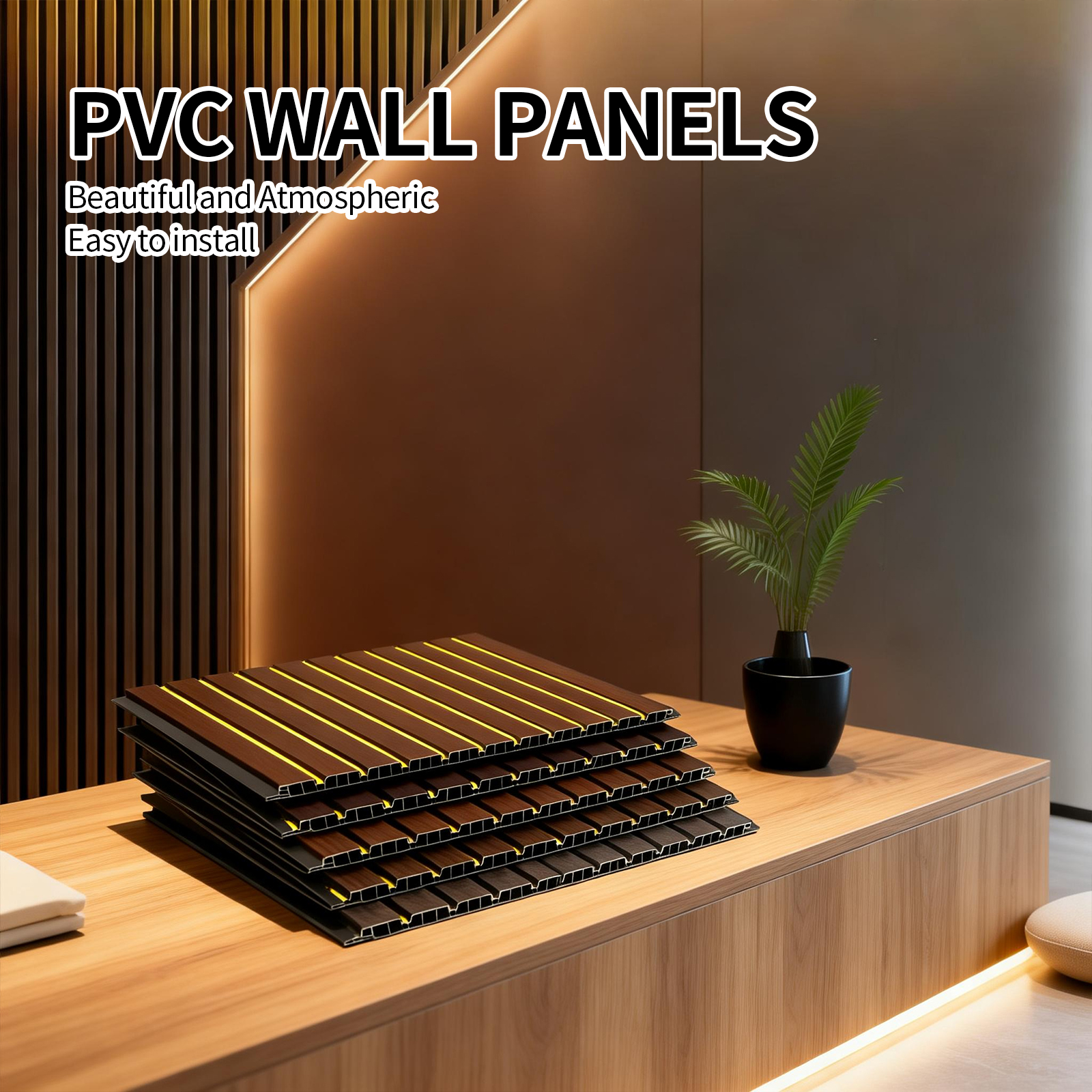 Factory Direct Sound Proof Aluminum Composite Panels PVC WPC Wall Panel Roofing Construction Materials