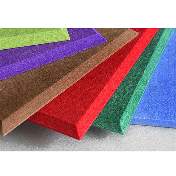 Recycle Polyester Acoustic Panels Soundproof Pet Wall Panels Carved Pet Acoustic Panels
