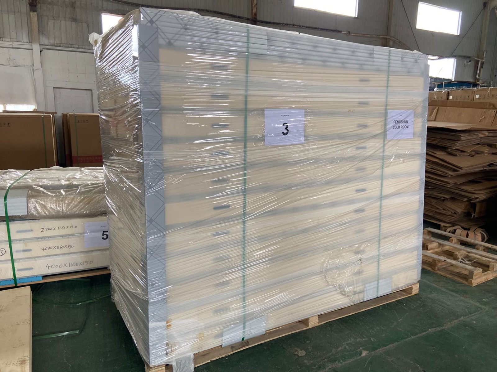 Cold Room Building 50mm/75mm/100mm/150mm/200mm Polyurethane/Structural Insulated Sandwich Panel