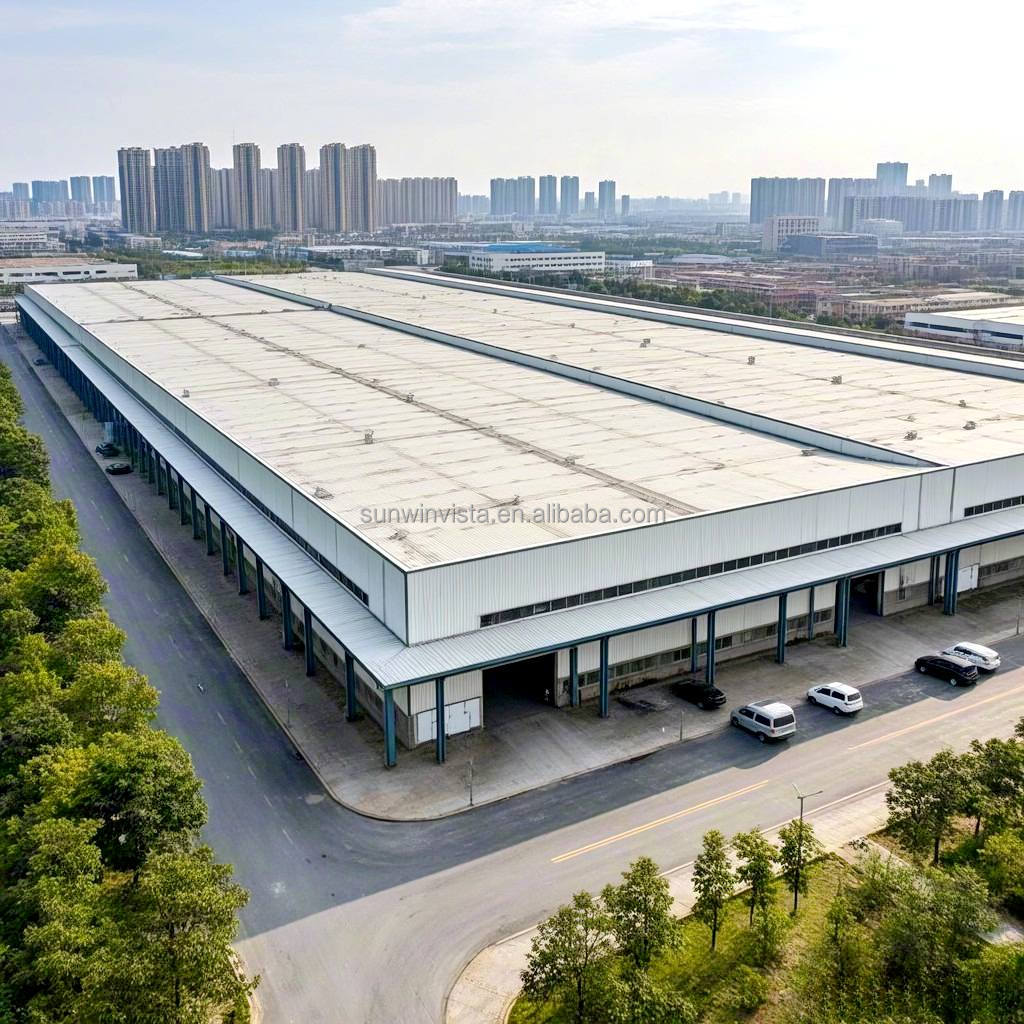 Top Selling FIREPROOF STEEL FACTORY With Fireproof Panels For Safe Chemical Material Production And Storage Use