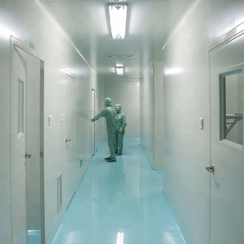 ISO Certified Modular Clean Room Equipment Dust-Free Insulated Sandwich Panels for House Use Waterproof Steel Material