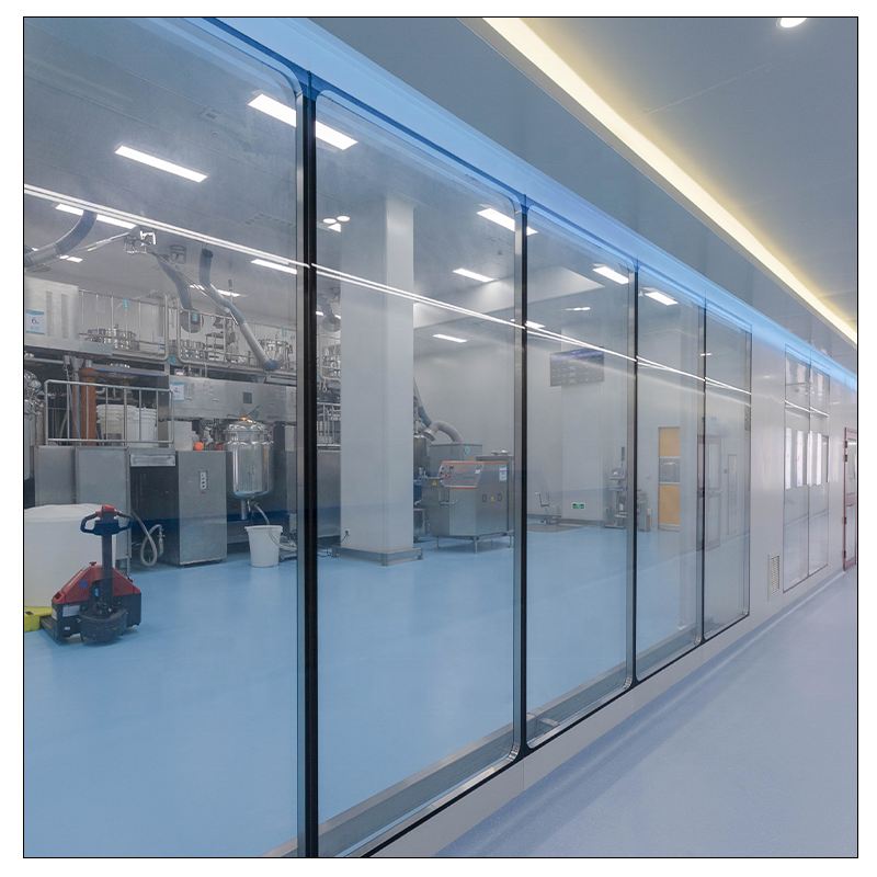 Clean Room Partition Cleanroom Sandwich Panel For Pharmaceuitical Cleanroom