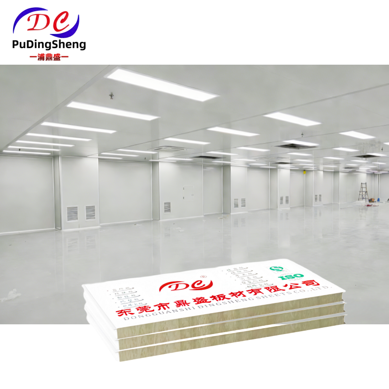 ROCK Wool Sandwich Panel for Wall Rock Wool Sandwich Panel for Roof Rock Wool Sandwich Panel for Prefab House