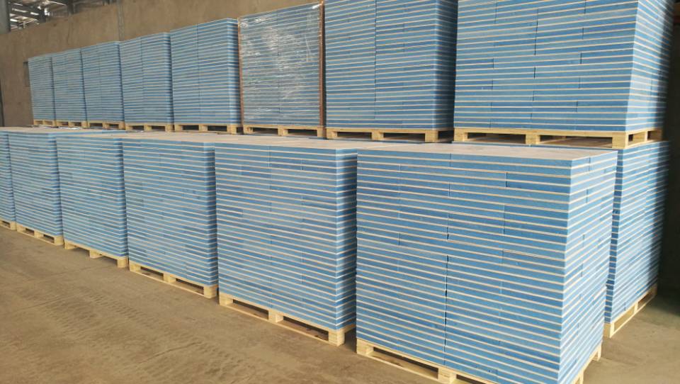 Fireproof Mgo SIP Panels with EPS/EPS/PU/Phenolic Core Magnesium Oxide Sandwich Boards for Portable House