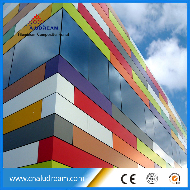 Alucobond 4mm Pvdf Acm Acp Facades Ceiling Outdoor Indoor Partition Exterior Wall Cladding Aluminum Composite Panel Material