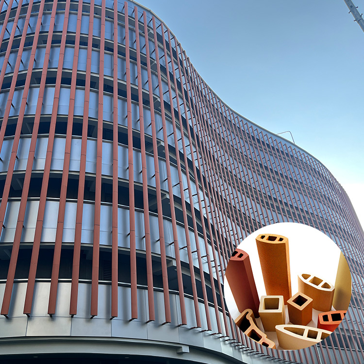 TOGEN Terracotta Panels For Building Wall Tile Cladding