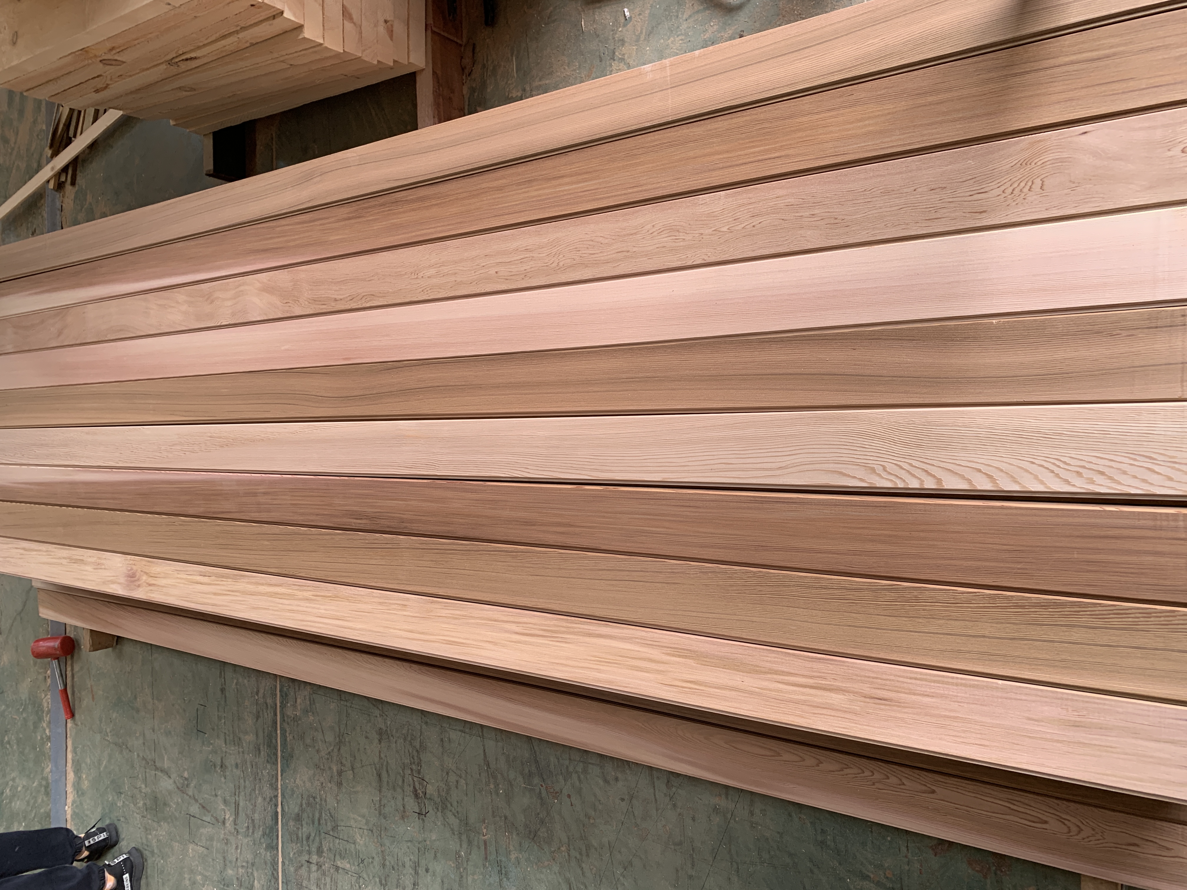 Natural Cedar Timber Wall Cladding Wood Exterior Tongue and Groove Wall Panels Wall Cladding Exterior Outdoor