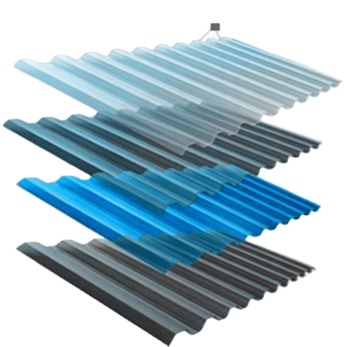 1.2mm Thickness Fiberglass Reinforced Plastic Translucent Corrugated Frp Sunlight Roofing Sheets