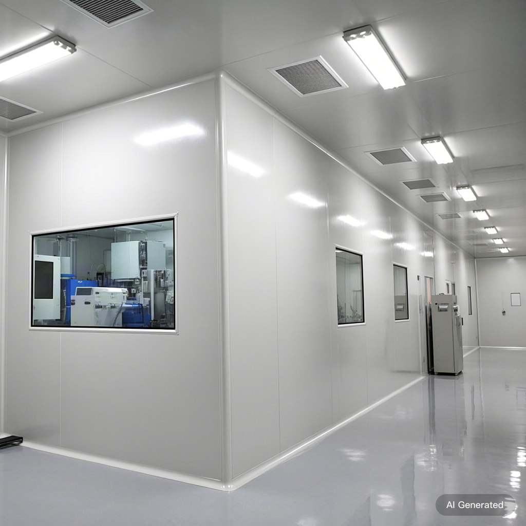 Reliable Company Offering Quick Installation Modern Eco-Friendly Energy-Efficient Steel Cleanroom Workshop Sandwich Panels Fire