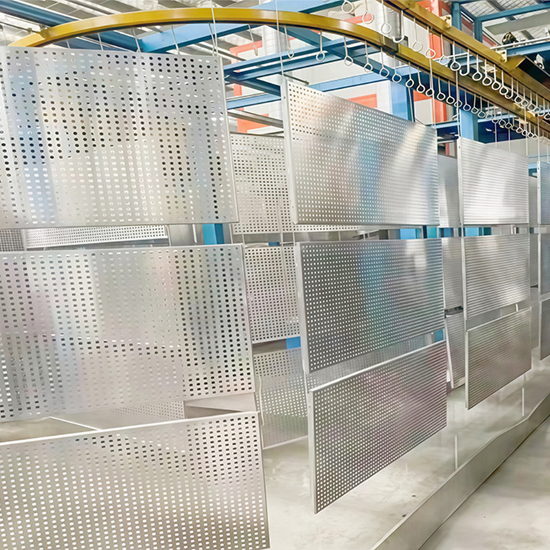 Modern Design Privacy Screen Perforated Metal Panels Decorative Steel Hotel Application Naview Aluminum Facade Cladding