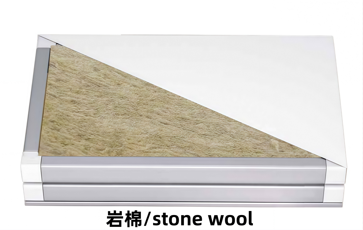 Fireproof Color Coated Steel Sandwich Panel Prefabricated Modular Wall Panel System for Medical Operating Room Laboratory Wall