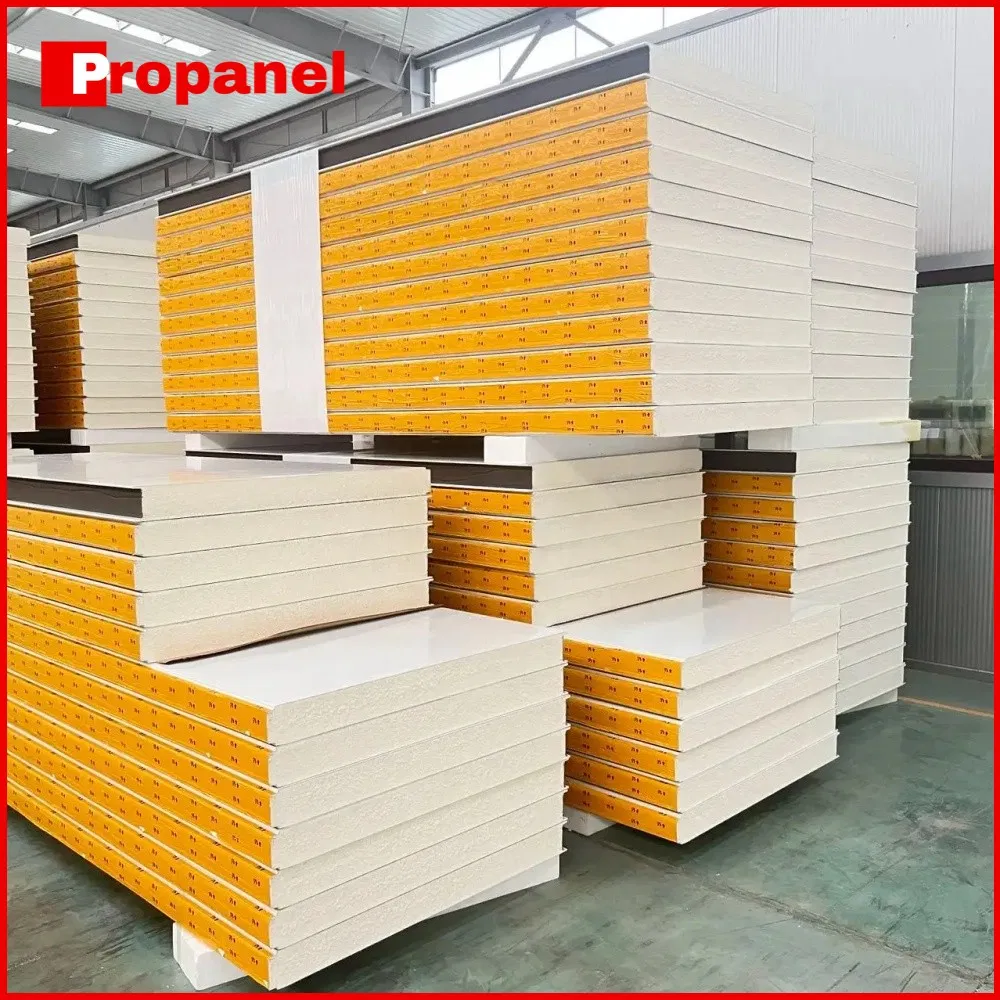 Durable Decorative Thermal Metal PU Wall Panels Board Insulated Polyurethane Sandwich Panel
