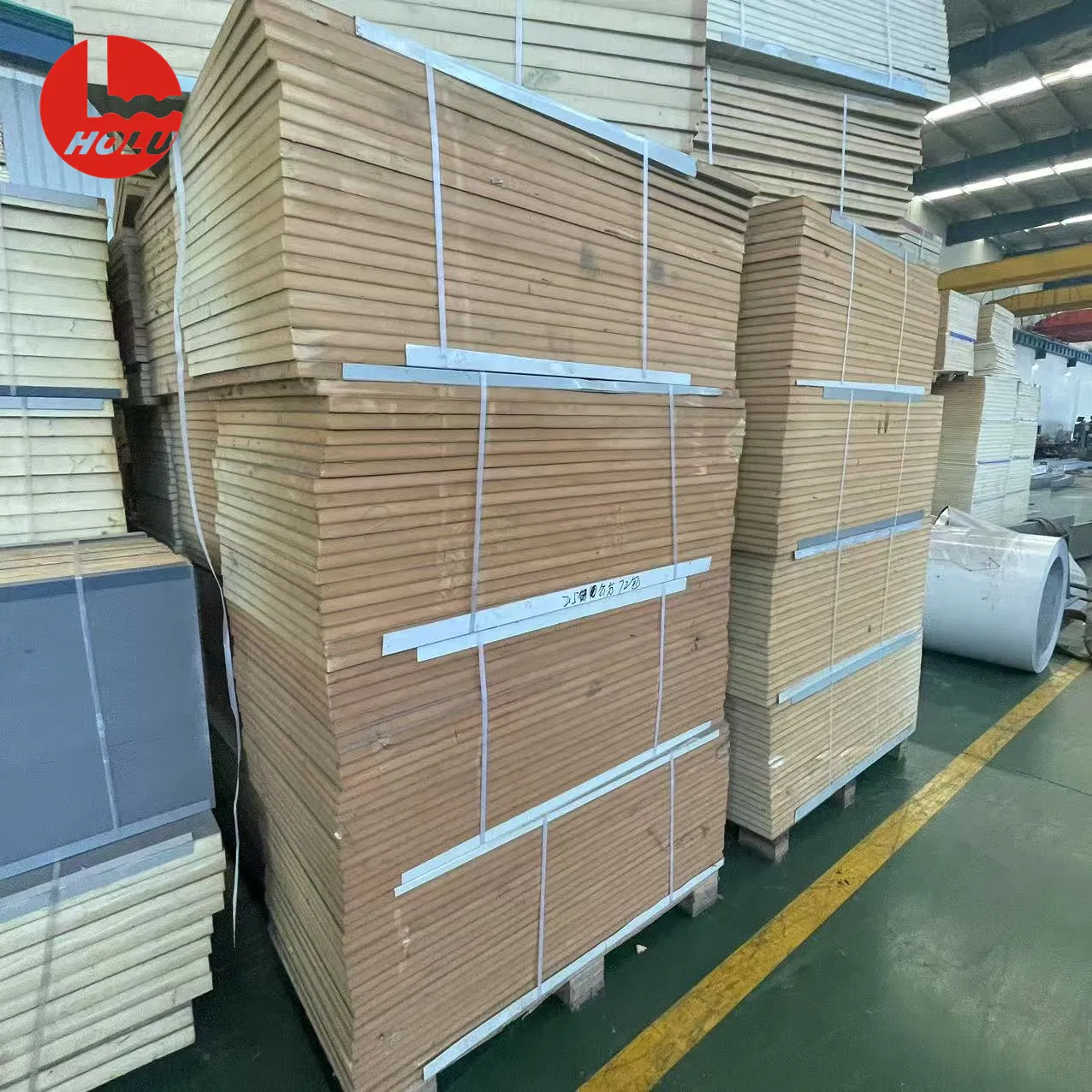 Insulated Fireproof Rockwool Metal Sandwich Wall Panel for Prefab Structure