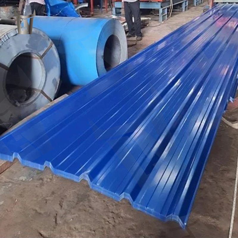 Steel Bull China Factory Ppgi Roofing Sheets Galvanized Steel Sheet Corrugated Roof Plate for Free Sample China Galvanized Sheet