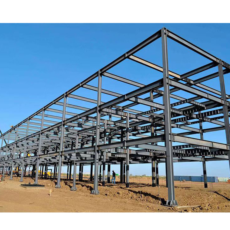 Cheap Prefabricated Modern Steel Structure Warehouse Office Building Fast Construction Light Steel Frame Insulated Panels
