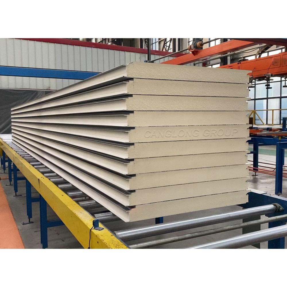 Home Price Insulated Roof PU Polyurethane Used Sandwich Panel Wall Panels for Sale