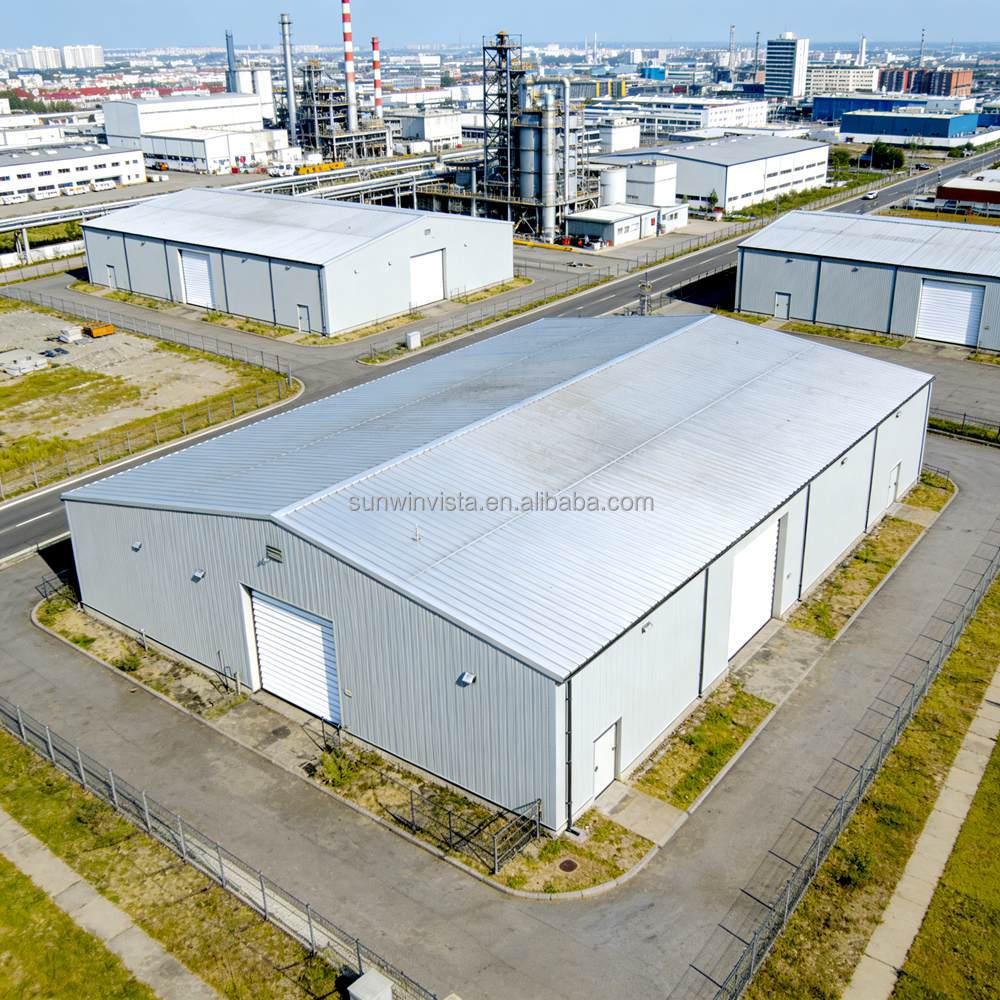 Finished Prefabricated Steel Building