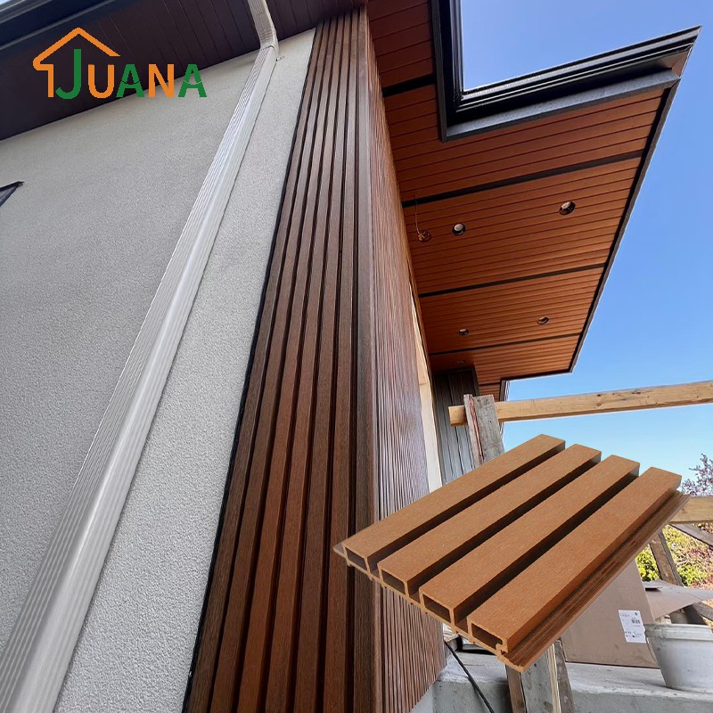 Environmentally Friendly Heat-insulated Recyclable External Wpc Wall Panels for Decoration