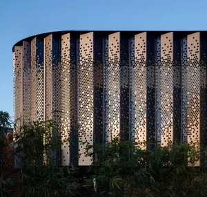 Customizable High-Quality Perforated Metal Wall Panel for Architecture