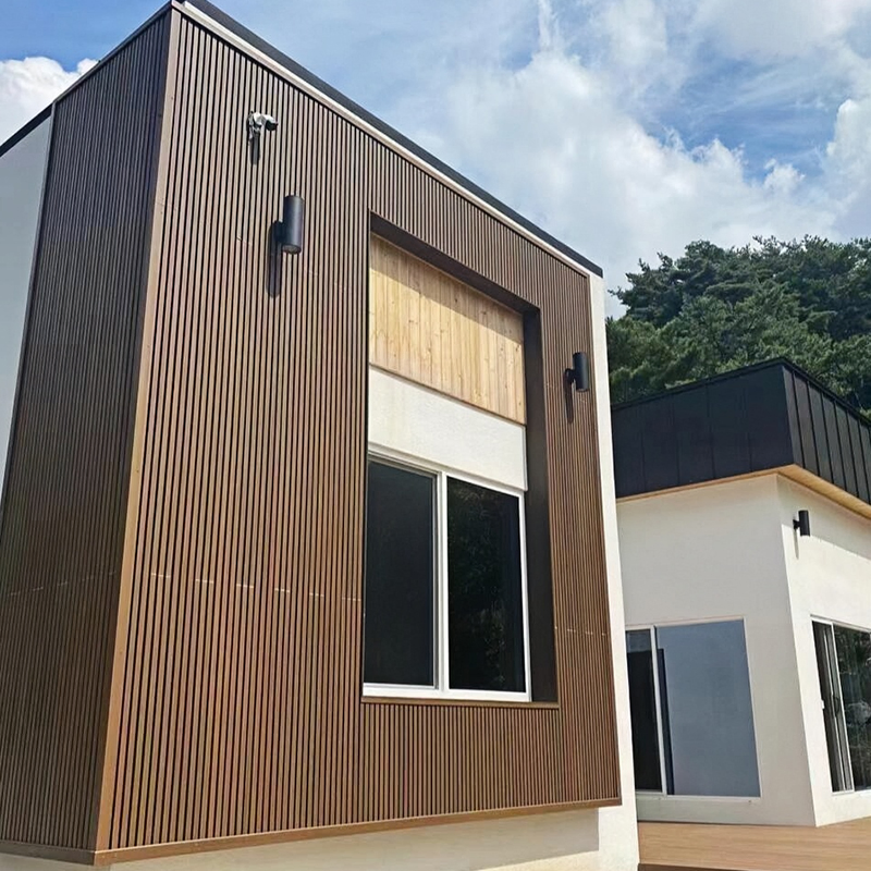 Wholesale Low Price Free of Heavy Metals Outdoor WPC Wall Panel for Bathhouse Exterior Walls