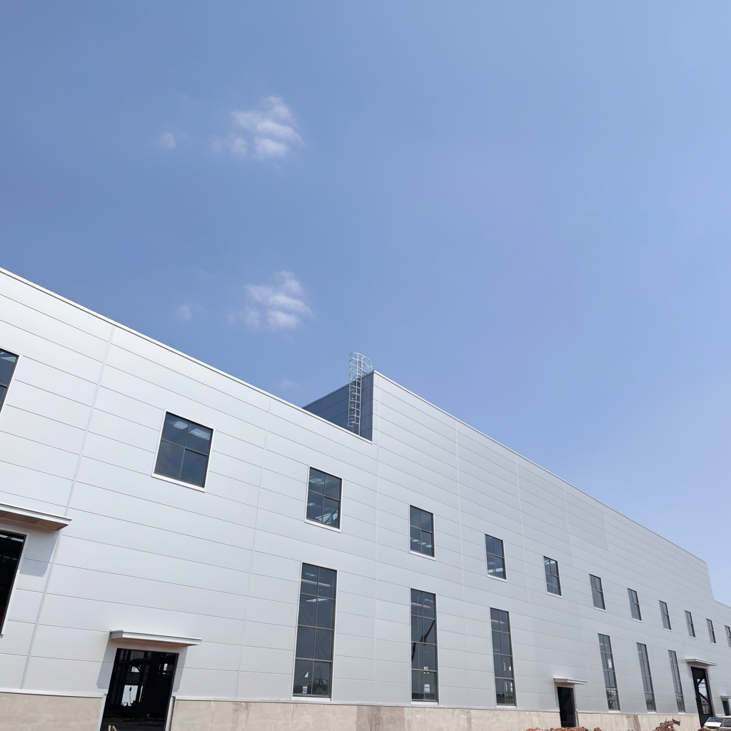 Light Prefab Insulated Panels For Cold Storage Steel Structure Warehouse Fire Resistant Roof Welding Cutting Bending Services