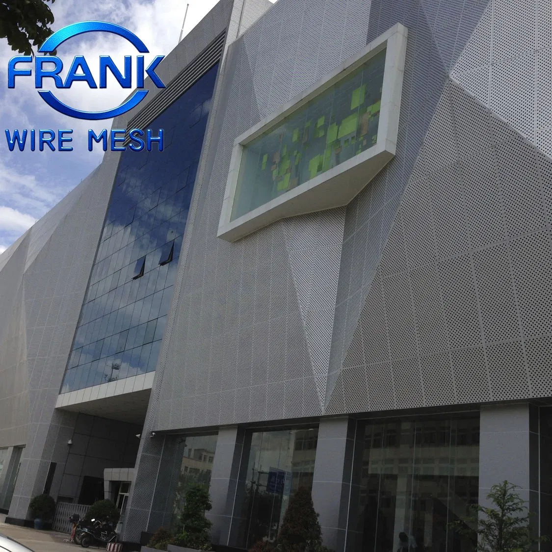 Exterior Wall Architectural Decorative Perforated Metal Aluminum Facade Cladding Panels