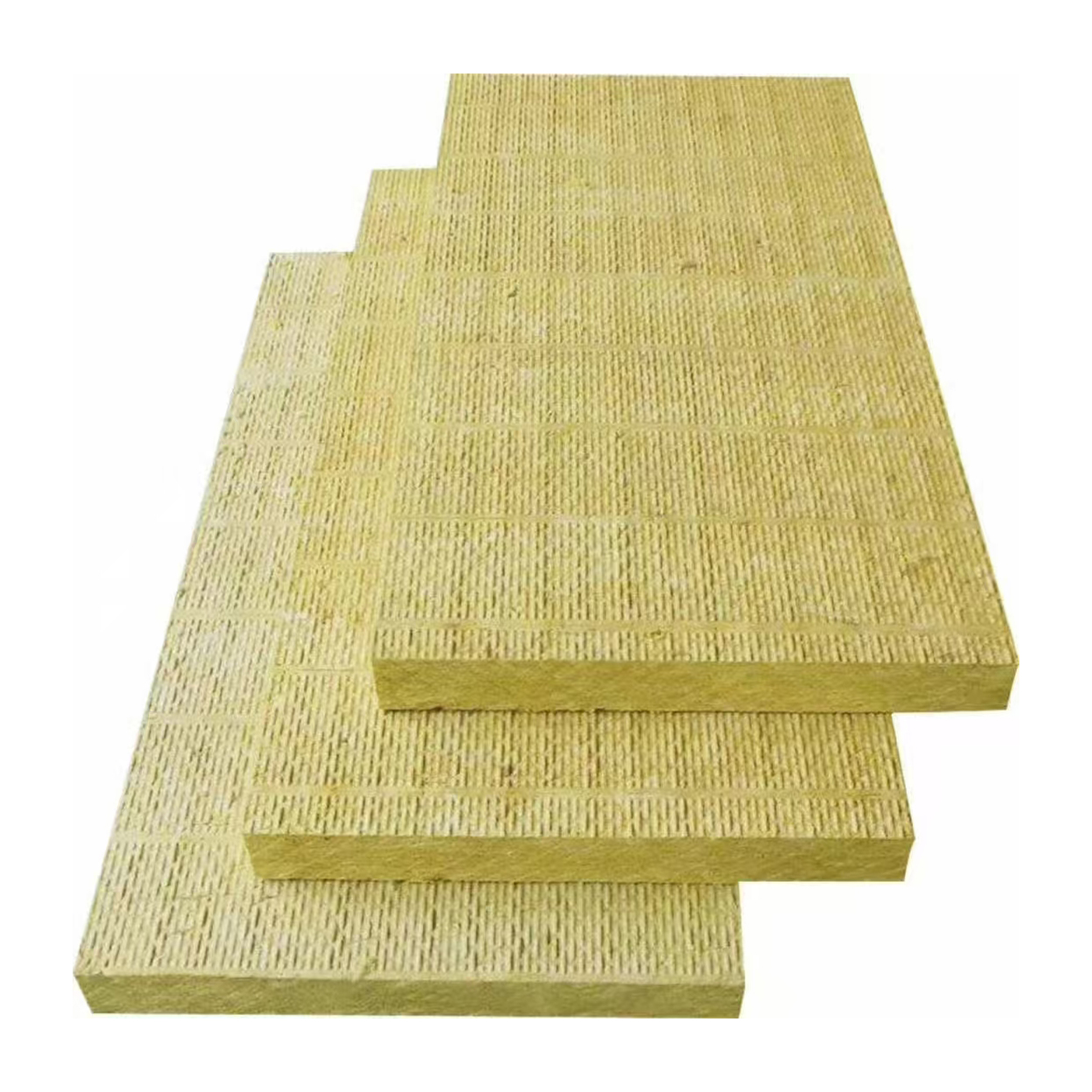 Cross-border Supply Non Combustible Rock Wool Board Insulation Panel Board Moisture Proof Rock Wool Panel for Roof Insulation