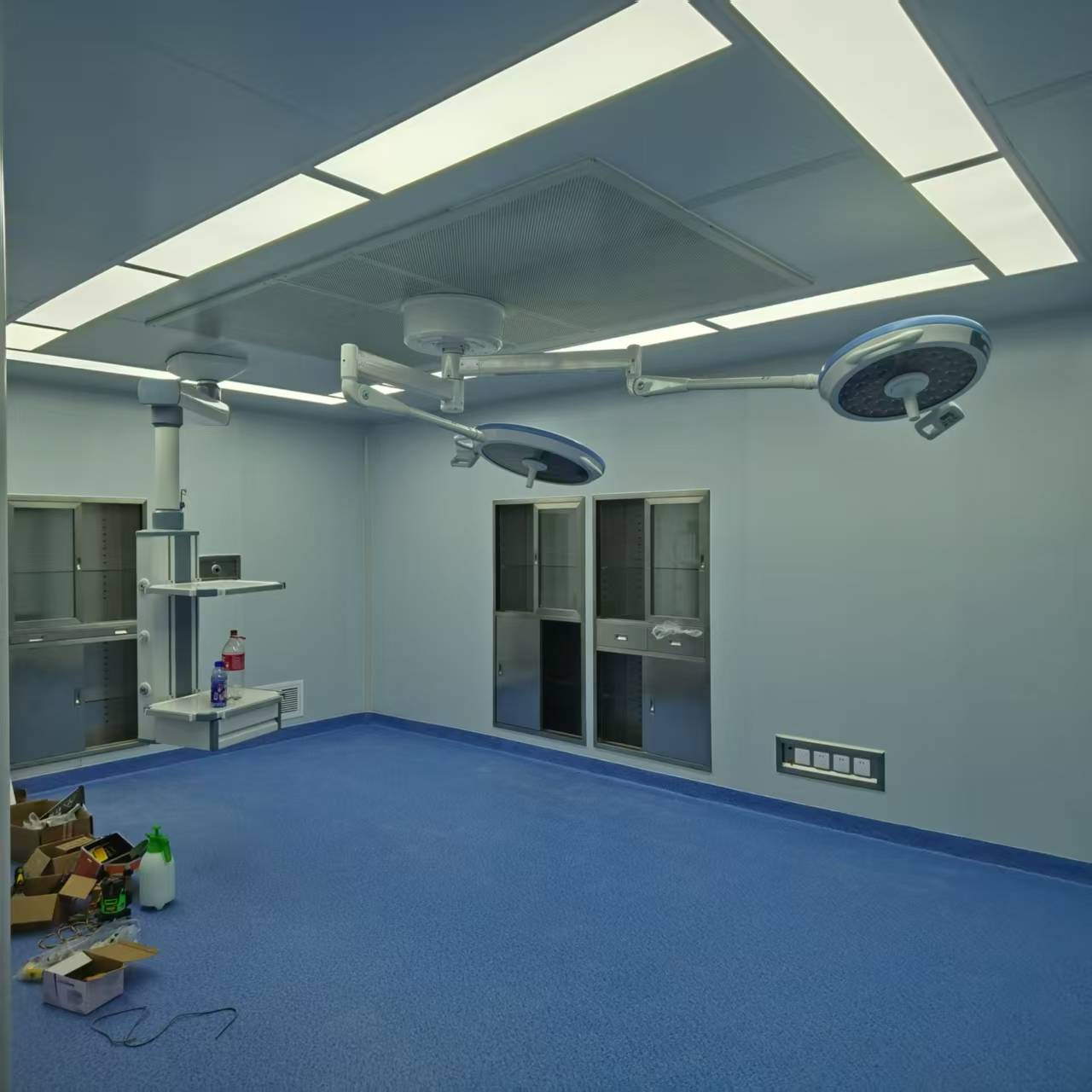 Fireproof Antibacterial Hospital Clean Room Sandwich Panel Thermal Insulation Wall Ceiling Board for Pharmaceutical Factory