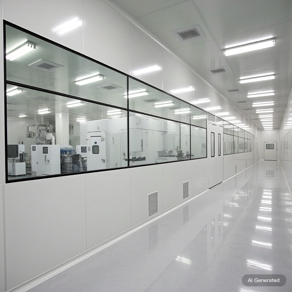 Reliable Company Offering Quick Installation Modern Eco-Friendly Energy-Efficient Steel Cleanroom Workshop Sandwich Panels Fire